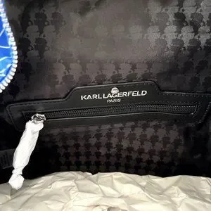 Karl Lagerfeld | Bags | Nwt Karl Lagerfeld Adele Blue Nylon  display picture 1